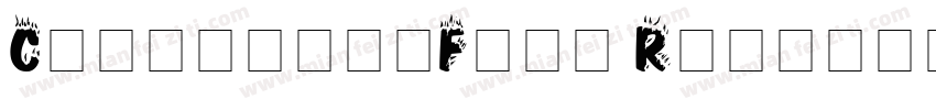 CracklingFire Regular字体转换